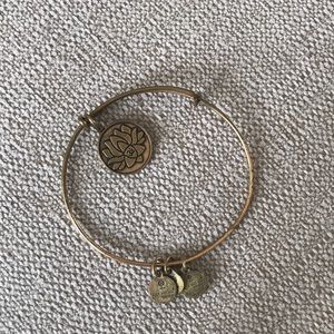 Alex and Ani lotus bracelet